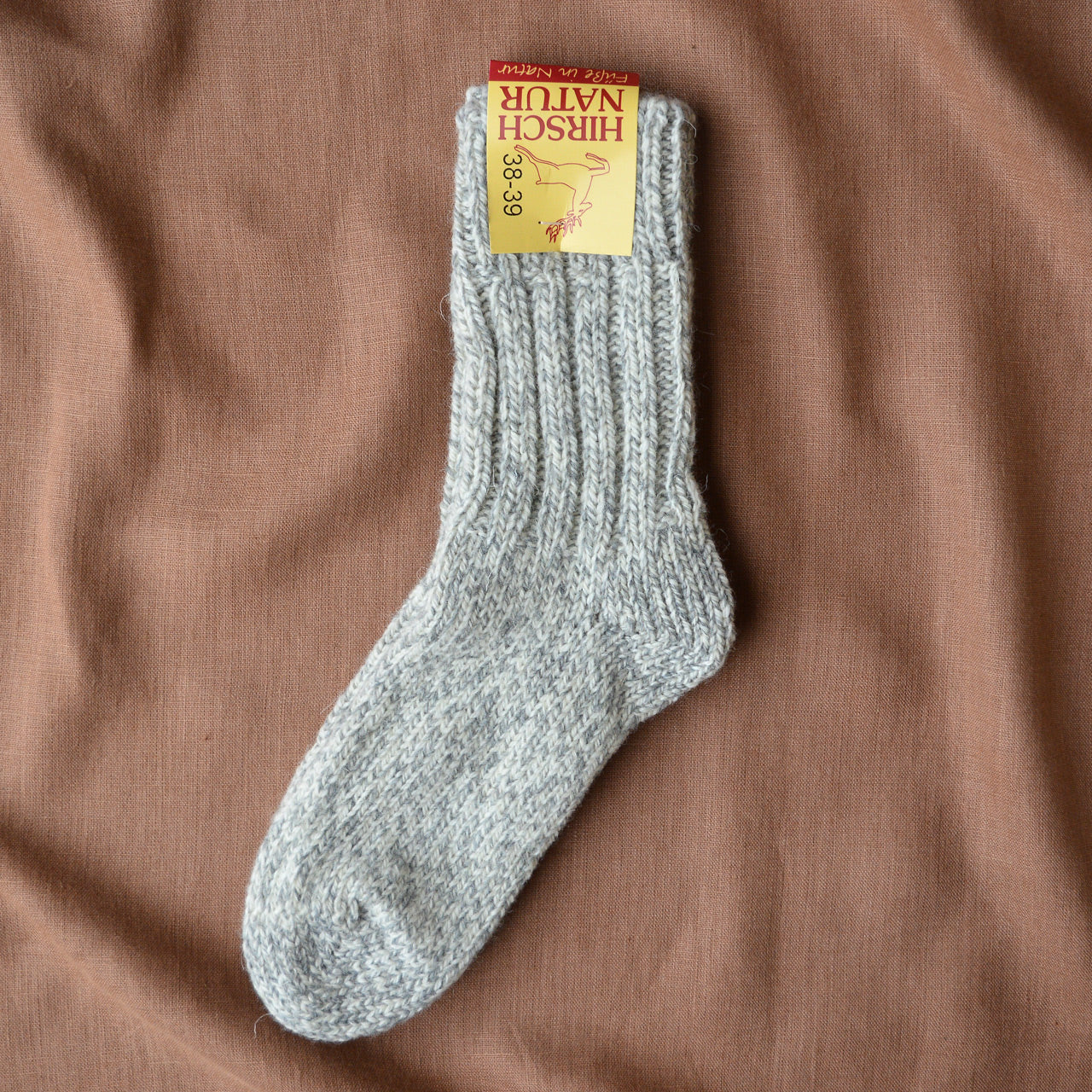 Chunky Norwegian Wool Socks - Organic Merino (Adults 36-43)