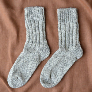 Chunky Norwegian Wool Socks - Organic Merino (Adults 36-43)