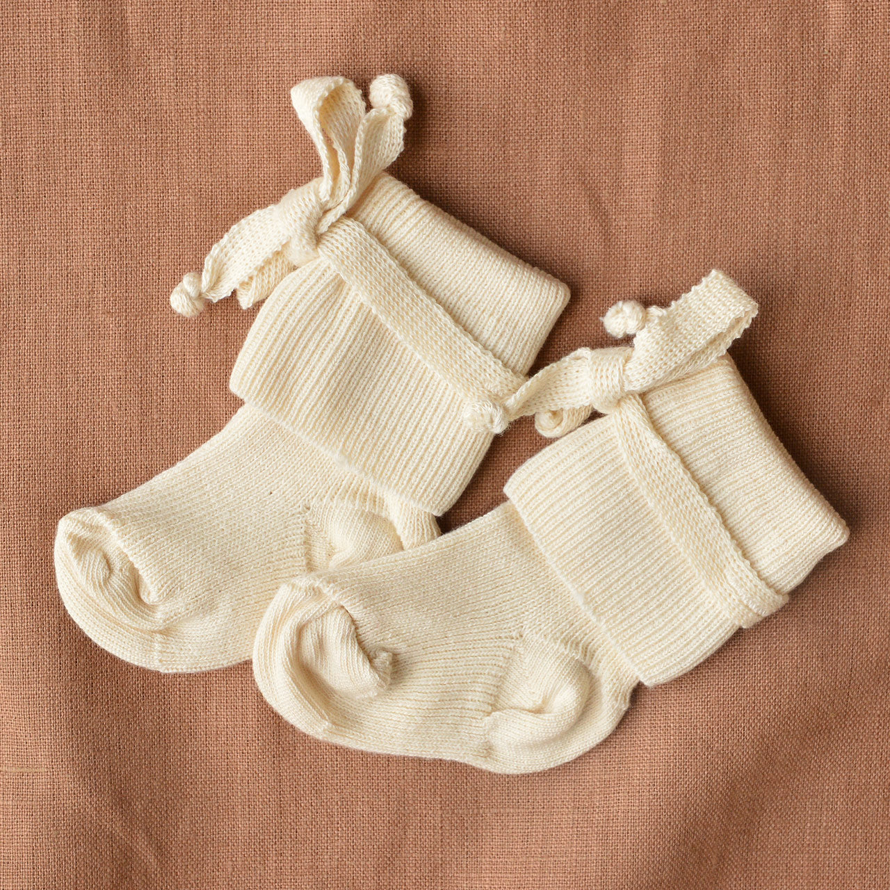 Newborn Baby Socks/Booties - 100% Organic Cotton