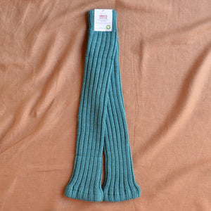 Extra Long Ribbed Legwarmers - Organic Wool (Big Kids-Adults)