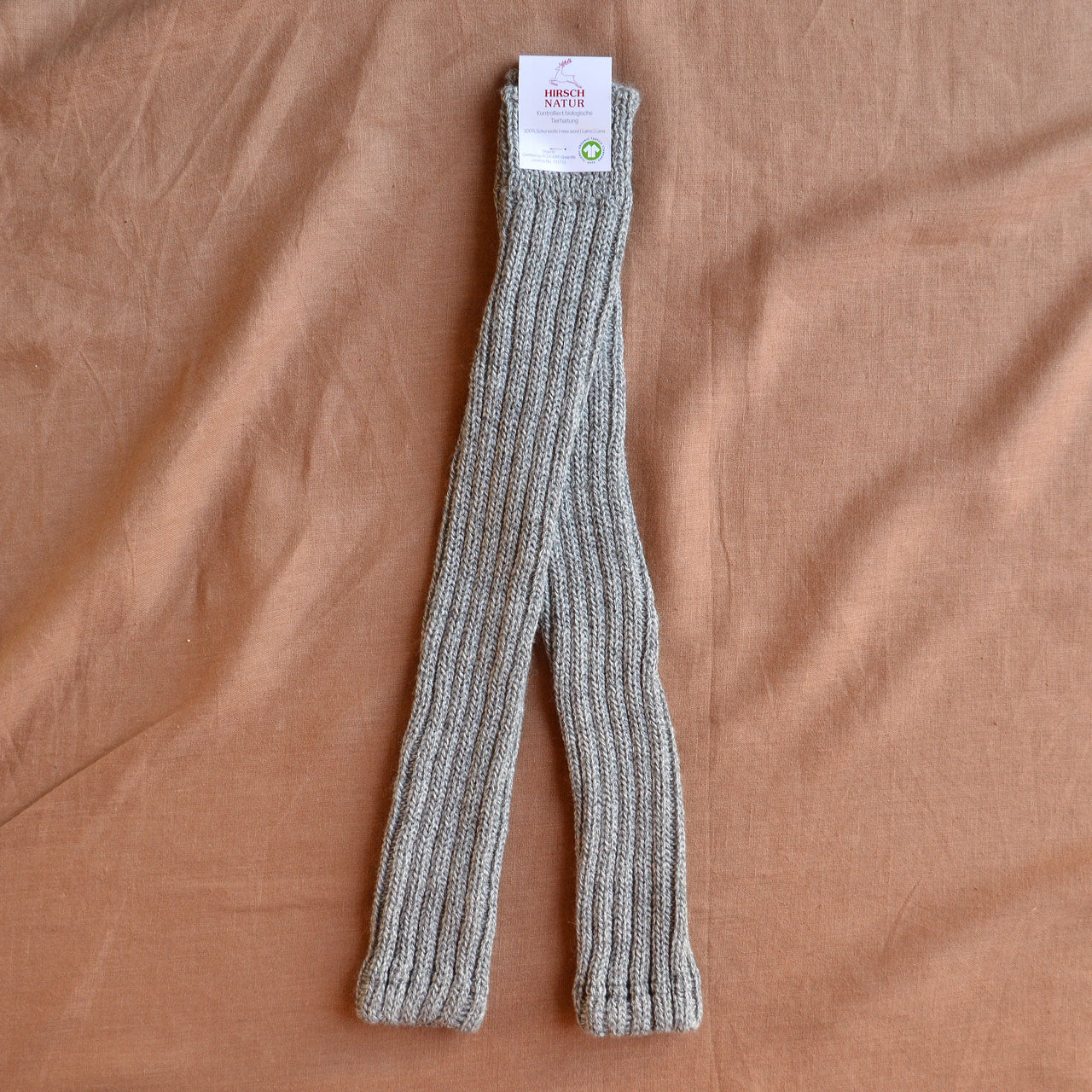 Extra Long Ribbed Legwarmers - Organic Wool (Big Kids-Adults)
