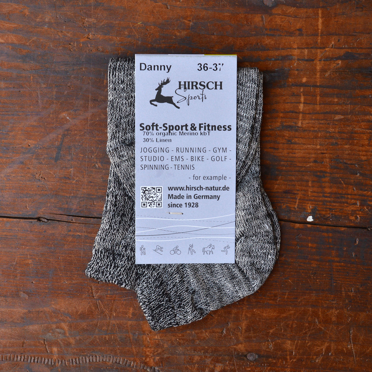 Ankle Socks - Organic Merino/Linen (Adults 36-43) *Returning Soon