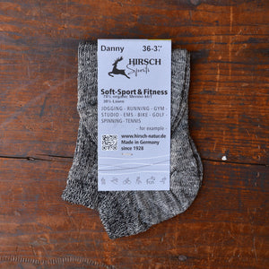Ankle Socks - Organic Merino/Linen (Adults 36-43)
