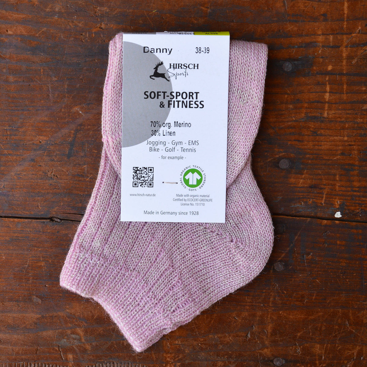 Ankle Socks - Organic Merino/Linen (Adults 36-43) *Returning Soon