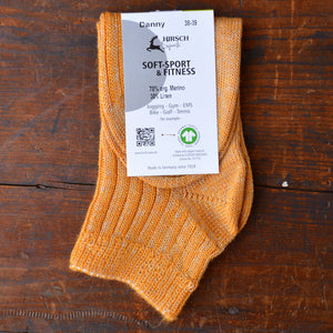 Ankle Socks - Organic Merino/Linen (Adults 36-43)
