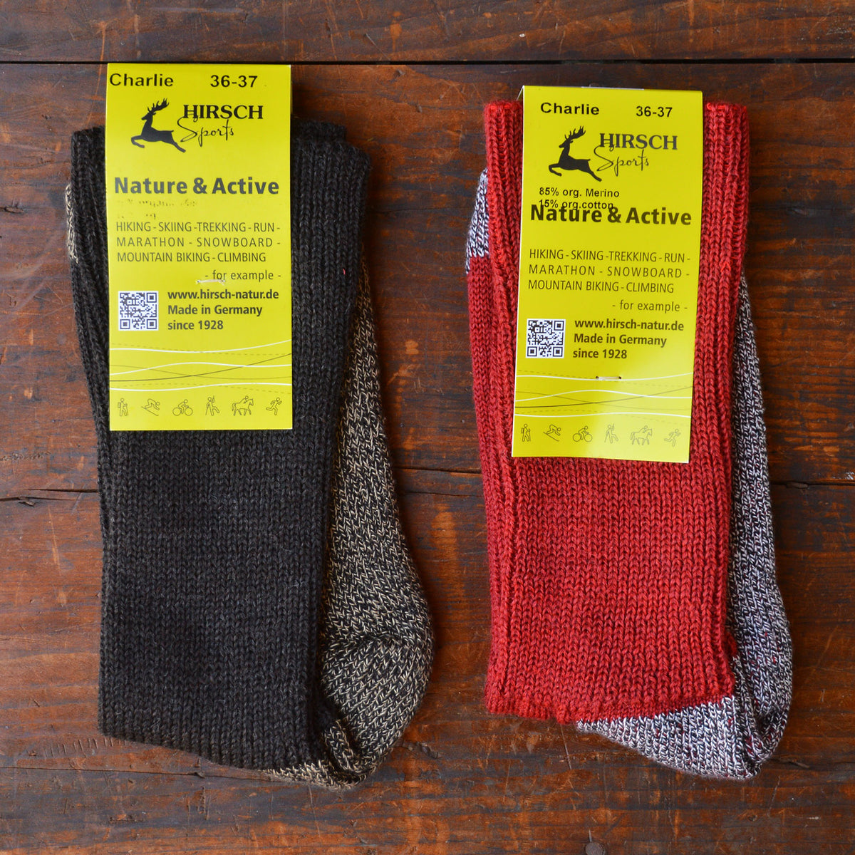 All Natural Tough Work/Trekking Socks (Adults 36-46) *Returning Soon