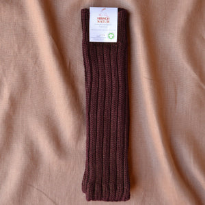 Child's Organic Wool Ribbed Legwarmers (2-8yrs+)