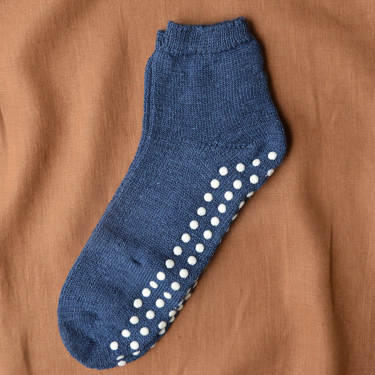 Wellness Grippy Ankle Socks - Organic Wool/Silk (Adults 36-43) *Returning Soon