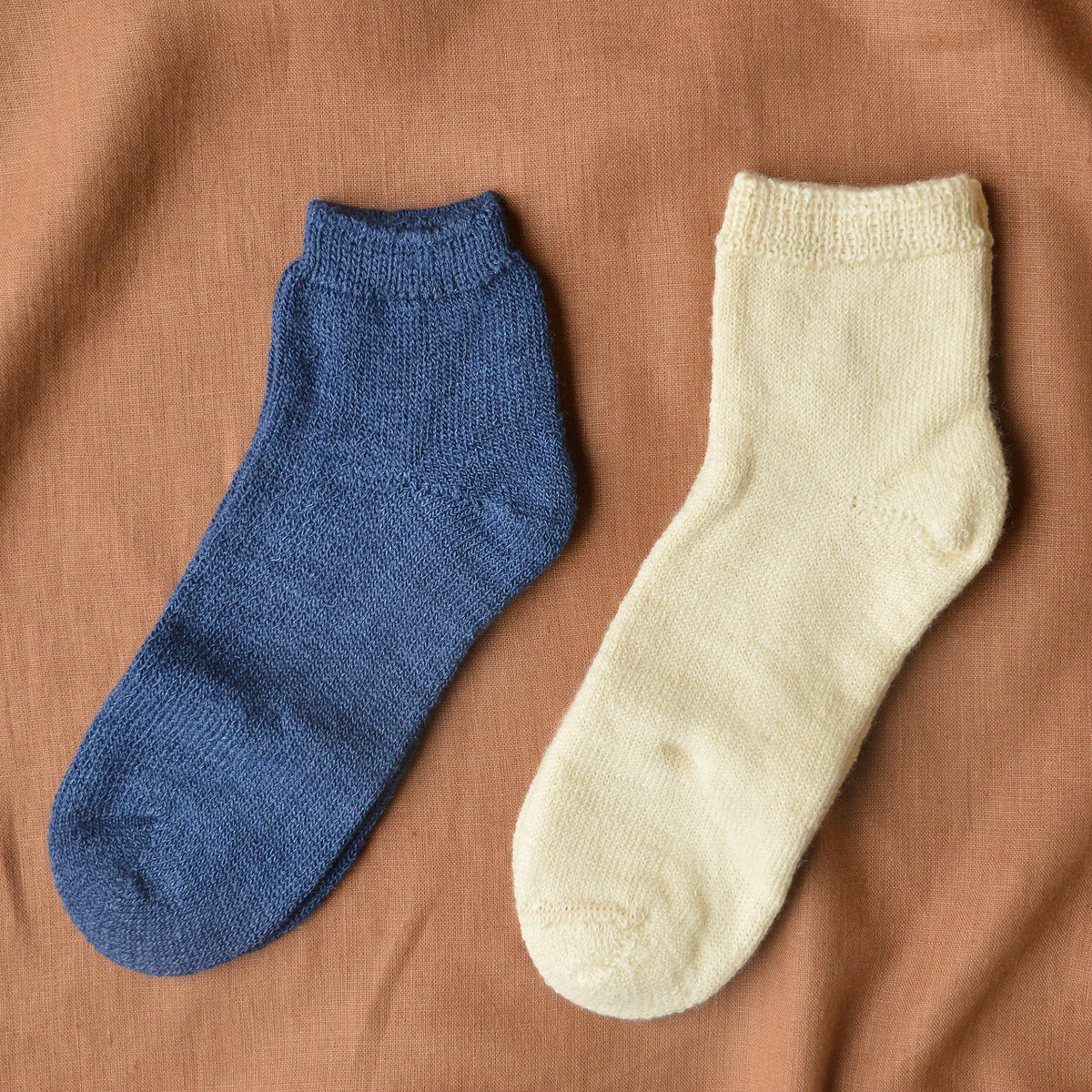 Wellness Ankle Bed Socks - Organic Wool/Silk (Adults 36-43) *Restocking Soon