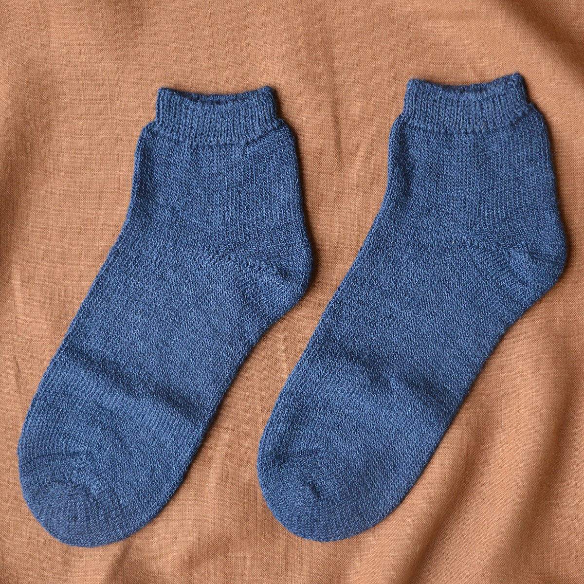 Wellness Ankle Bed Socks - Organic Wool/Silk (Adults 36-43) *Restocking Soon