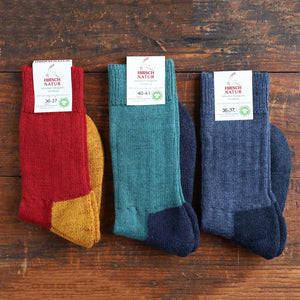 Trekking Socks - 100% Organic Wool (Adults 36-46)