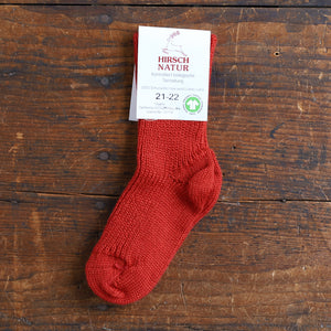 Child's Chunky Organic Wool Socks