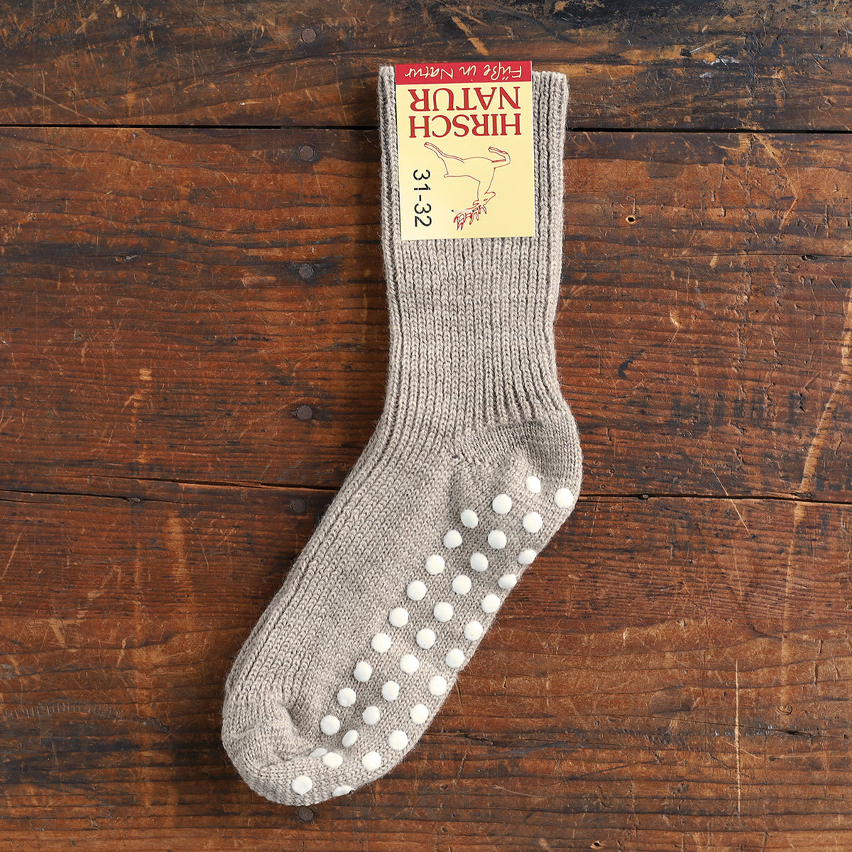 Child's Grippy Organic Wool Socks