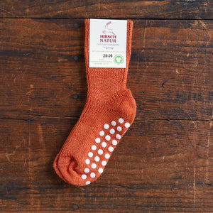 Child's Grippy Organic Wool Socks