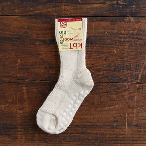 Child's Grippy Organic Wool Socks
