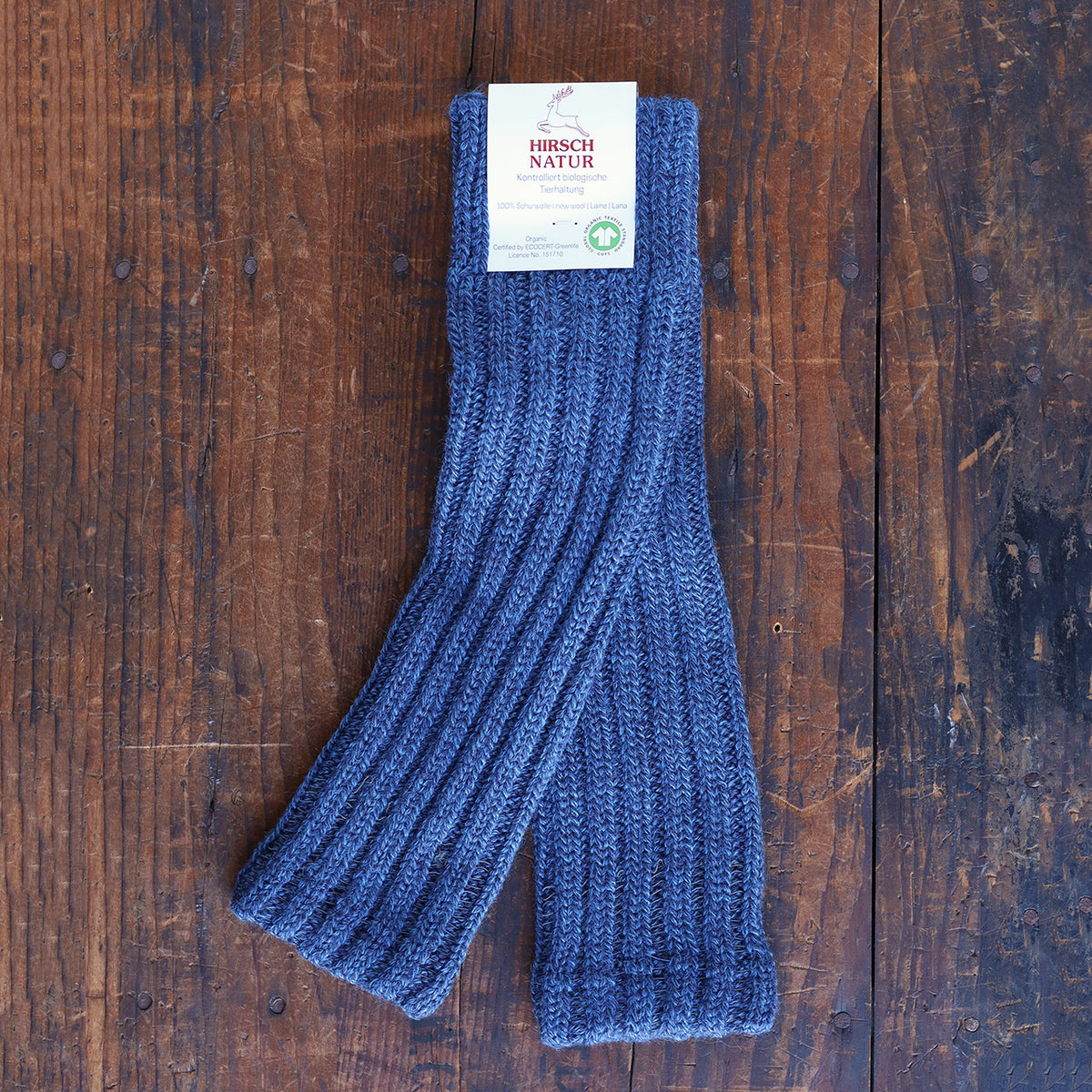 Child's Ribbed Legwarmers - Organic Merino (2-8yrs+)