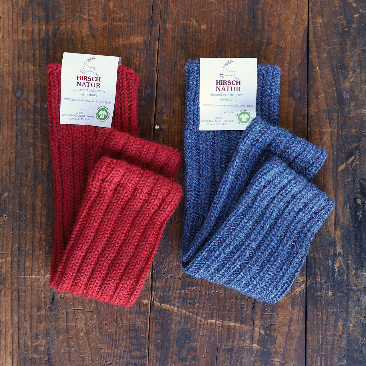 Child's Ribbed Legwarmers - Organic Merino (2-8yrs+)