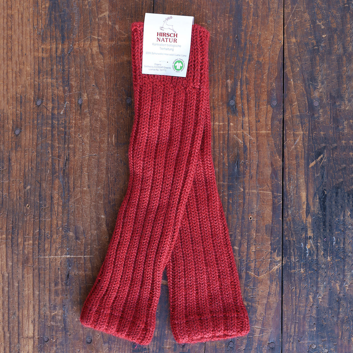 Child's Ribbed Legwarmers - Organic Merino (2-8yrs+)