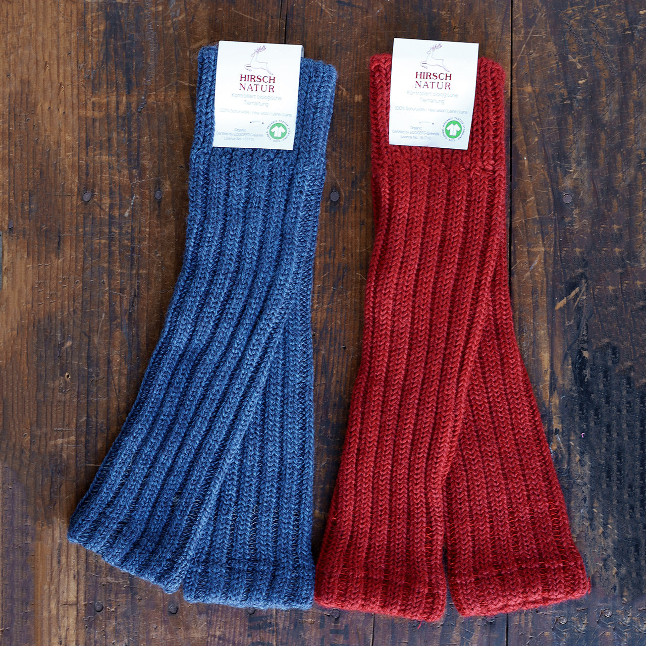 Child's Ribbed Legwarmers - Organic Merino (2-8yrs+)