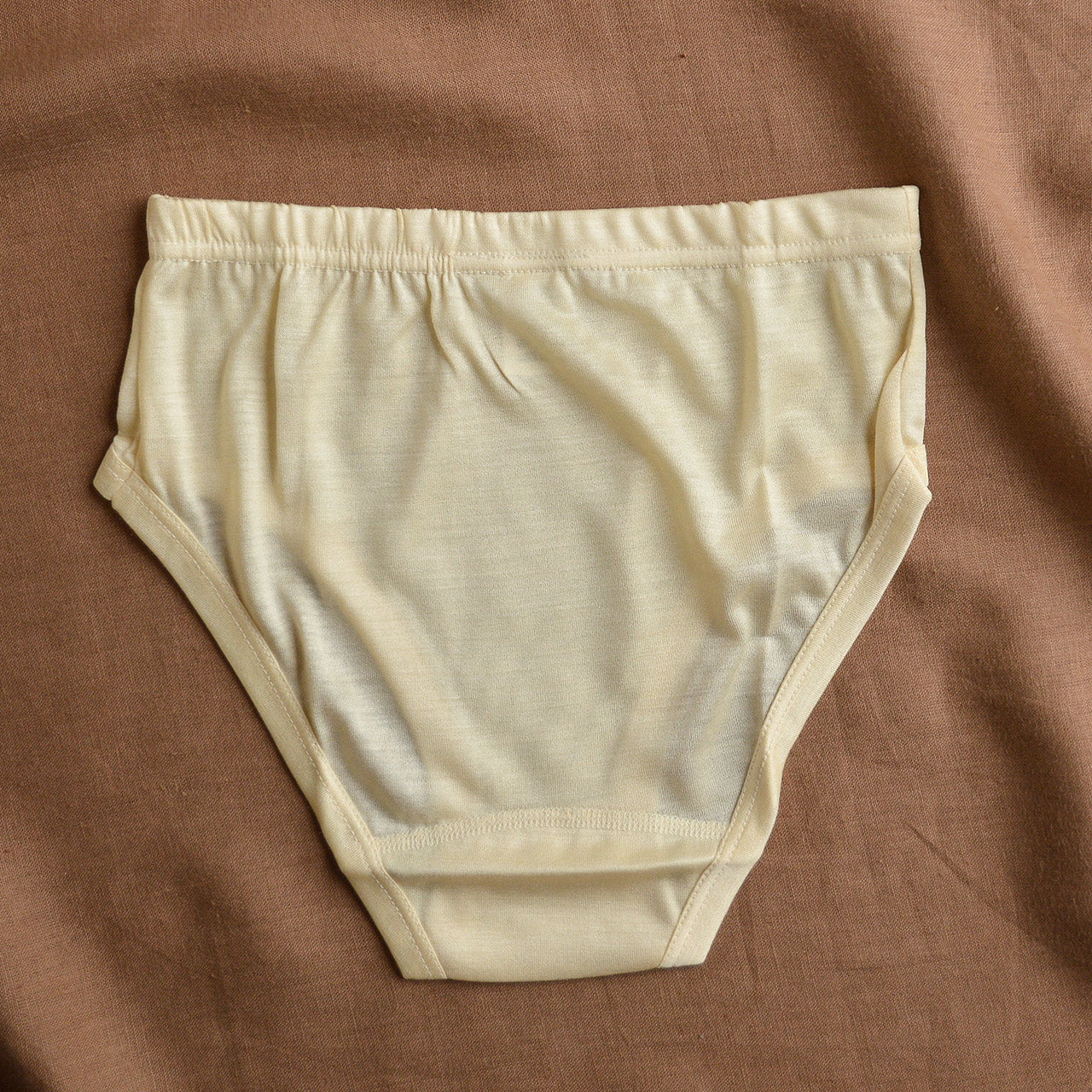Women's High Cut Briefs - 100% Tussah Silk - Natural (XS-L)