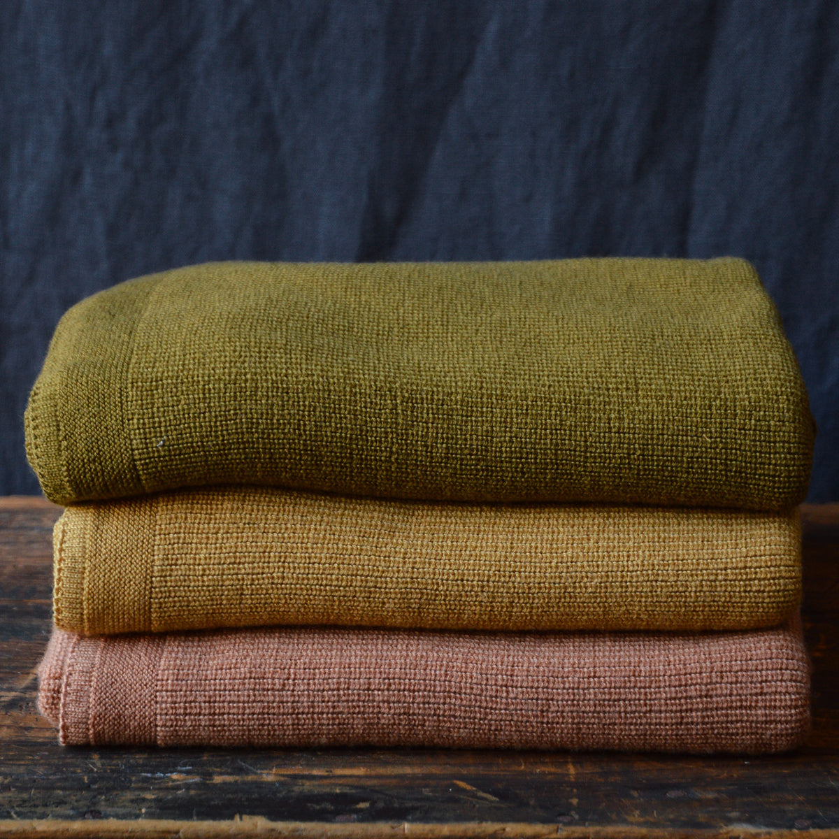 Hvid Felix Baby Blanket - 100% Extrafine Merino Wool (95x70cm)