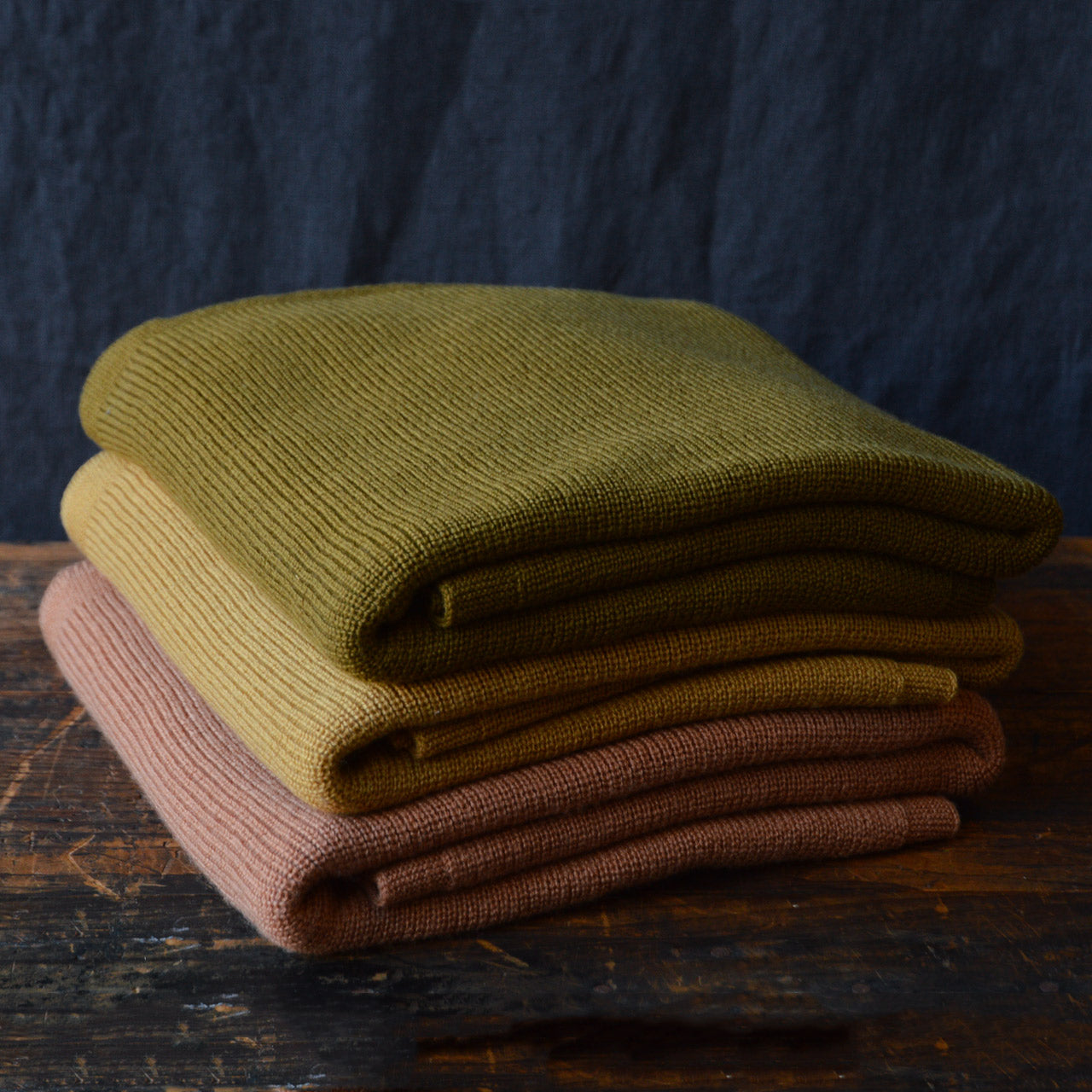 Felix Baby Blanket in 100 Extrafine Merino by Hvid from Woollykins