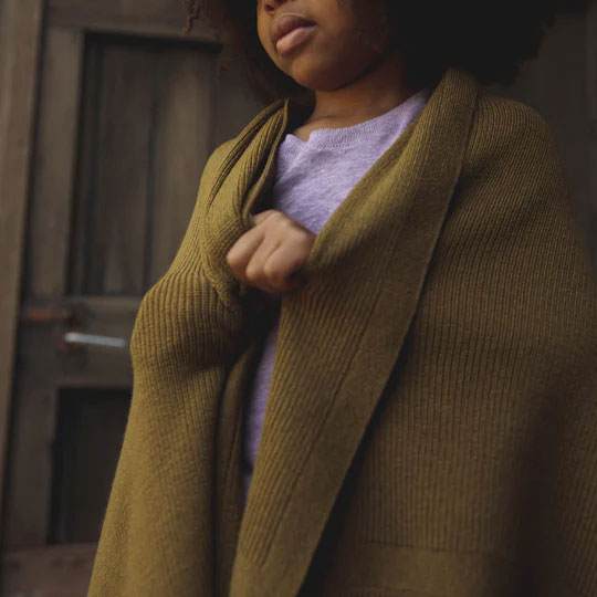 Hvid Felix Baby Blanket - 100% Extrafine Merino Wool (95x70cm)