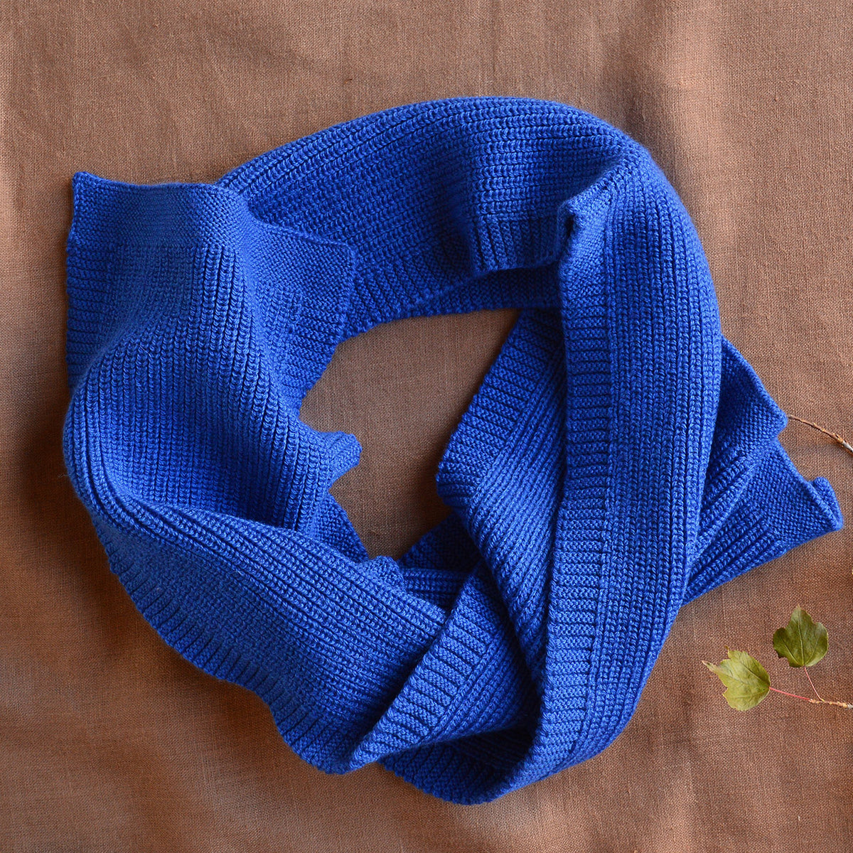 Gustave Scarf - 100% Merino Wool - Cobalt (Child-Adult) *Returning 2026