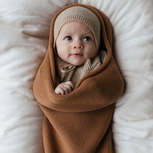 Cocoon Wrap - 100% Merino Wool (Newborn - 9m)