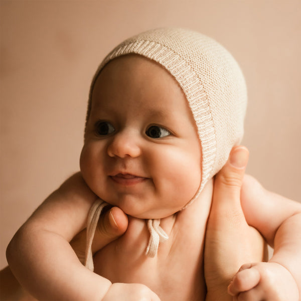 Baby Bonnet Baby Boy Wool Hat Baby Bonnet In 100% Merino Wool By - Main Image