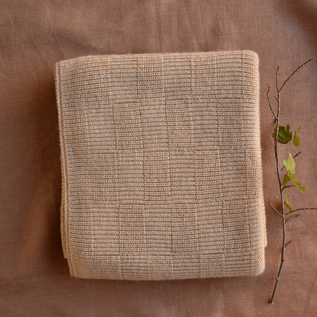 Hvid Ivy Baby Blanket - 100% Merino Lambswool (70x95cm)