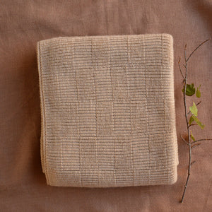 Hvid Ivy Baby Blanket - 100% Merino Lambswool (70x95cm)