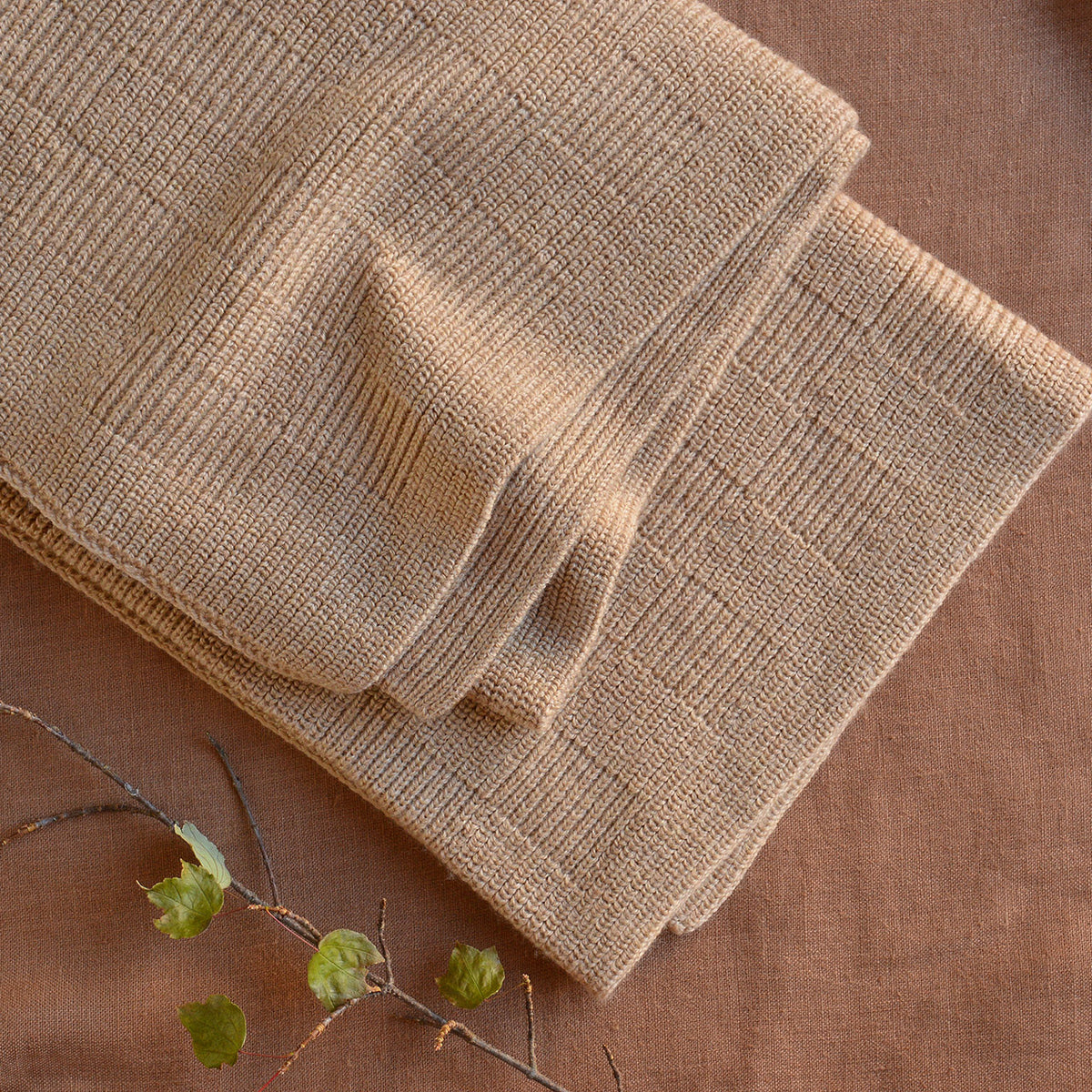 Hvid Ivy Baby Blanket - 100% Merino Lambswool (70x95cm)