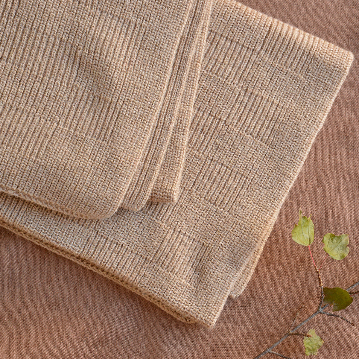 Hvid Ivy Baby Blanket - 100% Merino Lambswool (70x95cm)