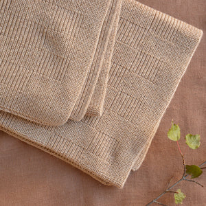 Hvid Ivy Baby Blanket - 100% Merino Lambswool (70x95cm)