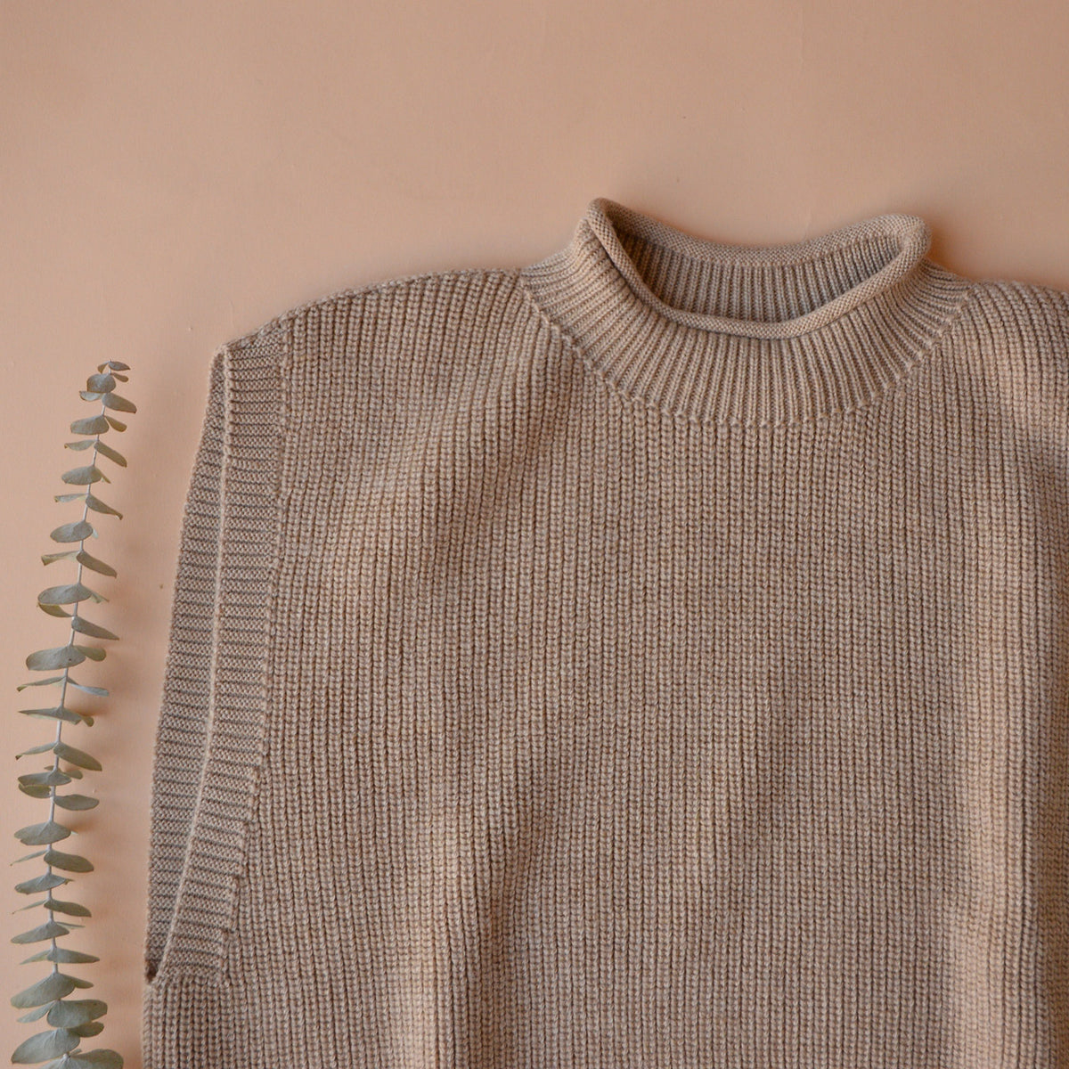 Women's Knitted Vest - 100% Merino Wool - Sand (S-XL) *Returning 2026