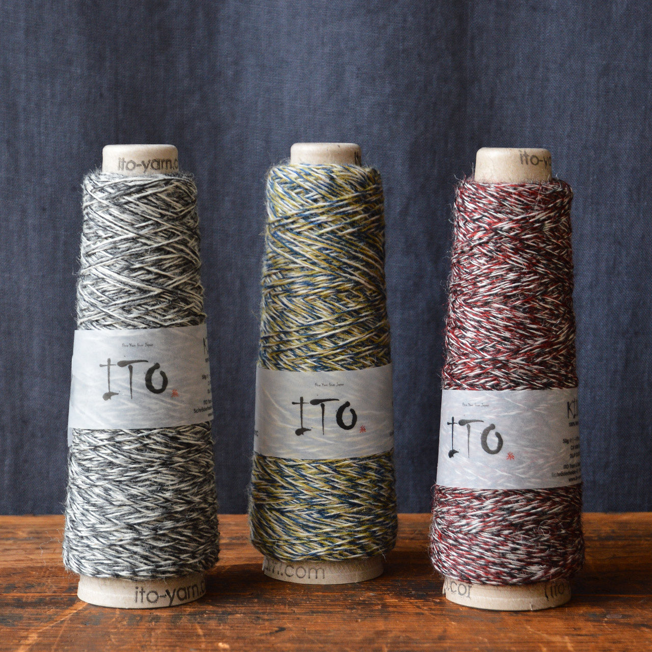 ITO Kido Sock Knitting Yarn 100% Wool (50g cone)
