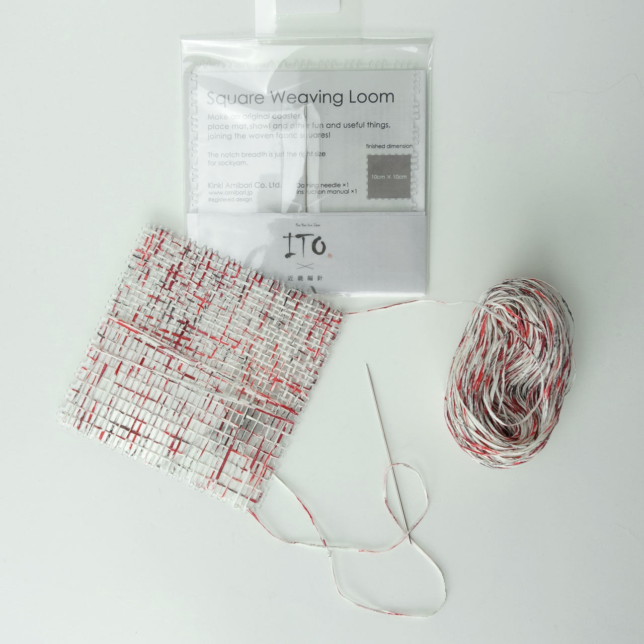 Square Mini Weaving Loom (10x10cm)