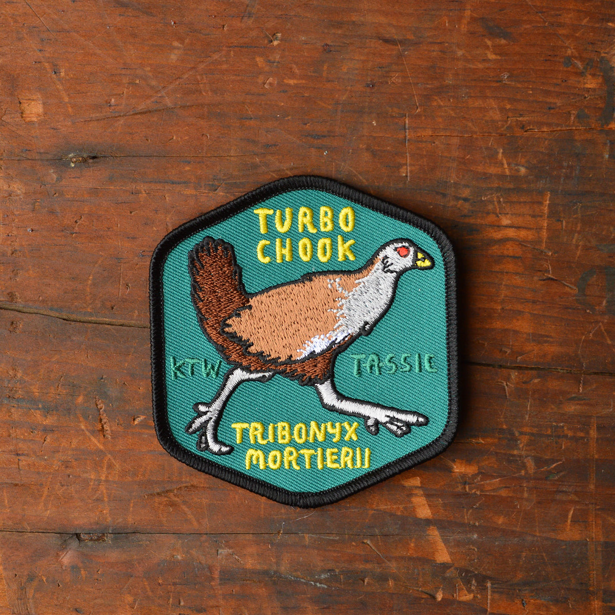 Keep Tassie Wild Iron On Patch/Badge