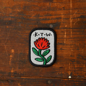 Keep Tassie Wild Iron On Patch/Badge