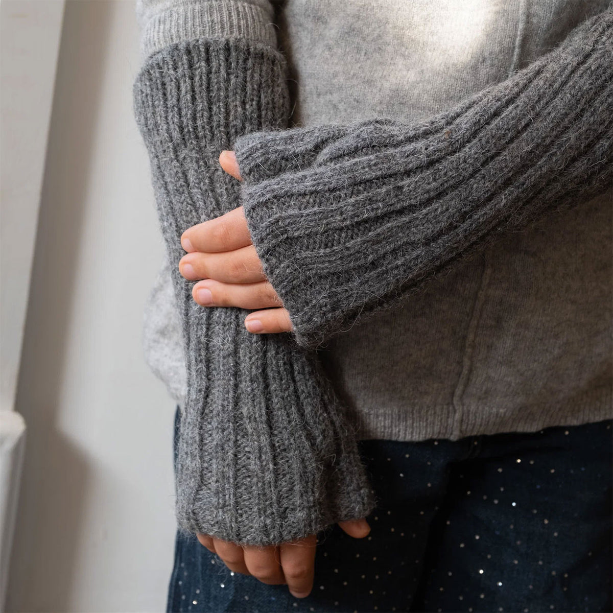 Chunky Wool/Alpaca Hand Warmers (Adults)