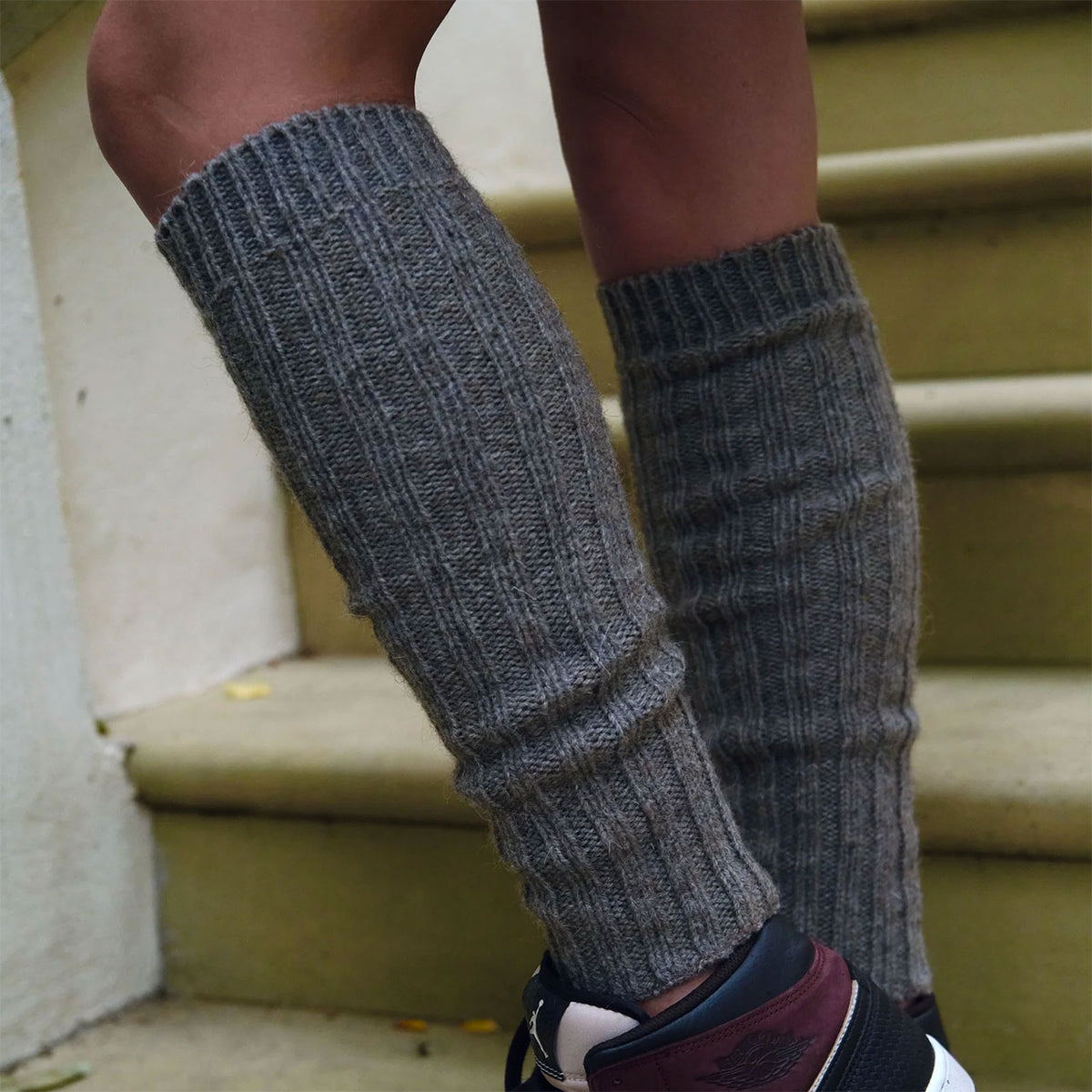 Chunky Wool/Alpaca Extra Long Legwarmers (Adults)