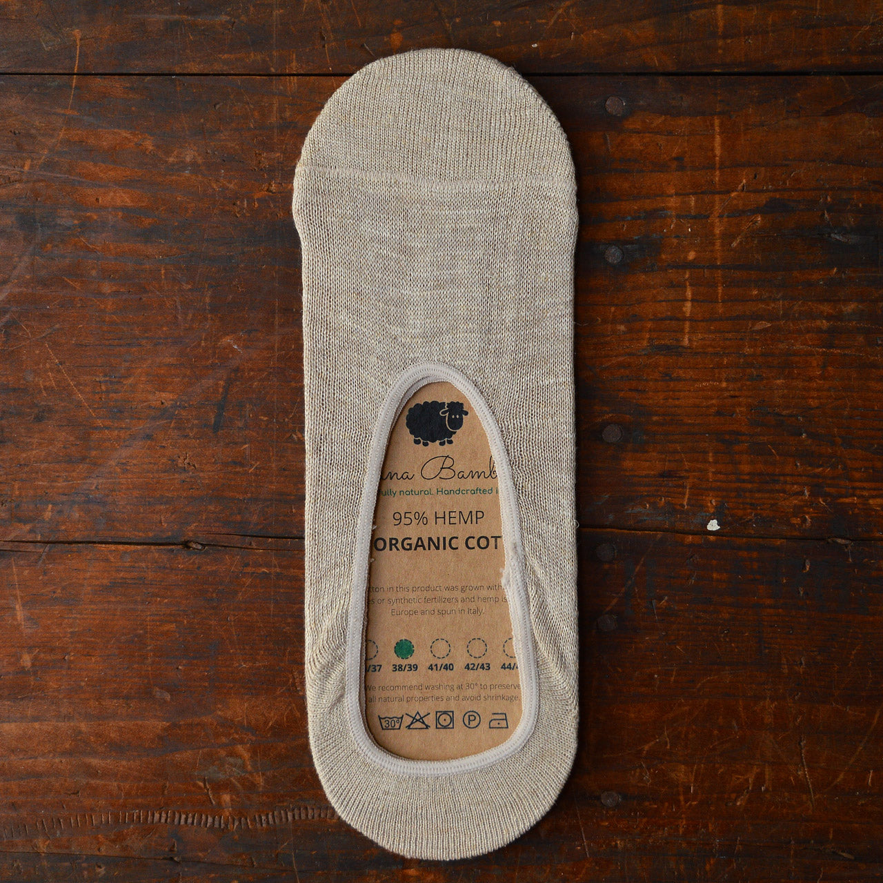 95% Hemp No Show Liners (Adults)