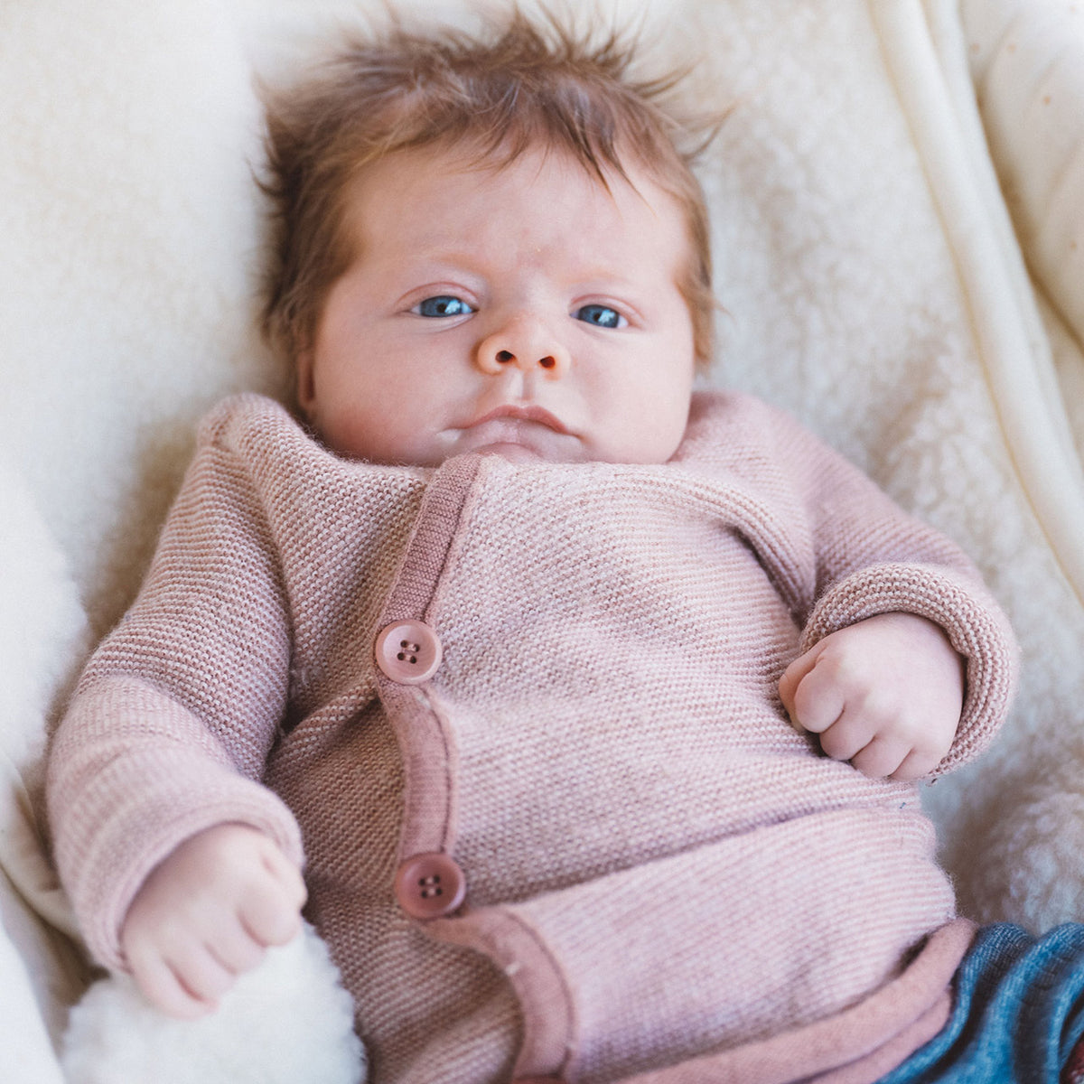 Organic Merino Baby Jacket (0-4y) *Retired Colours