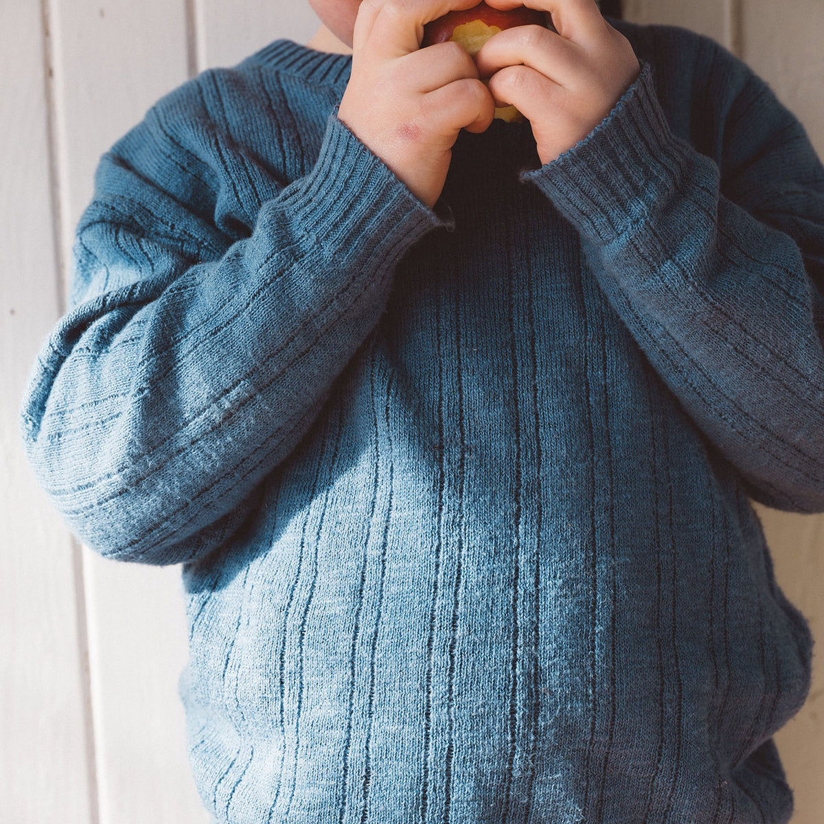 Kids Knitted Summer Sweater - Organic Linen/Cotton (0-10y)