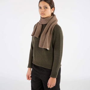 Raglan High Neck Sweater - Organic Wool/Cotton (9-14y)