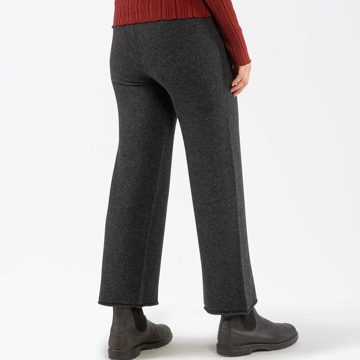 Womens Knitted Culottes - Organic Wool/Cotton (S, M, L)