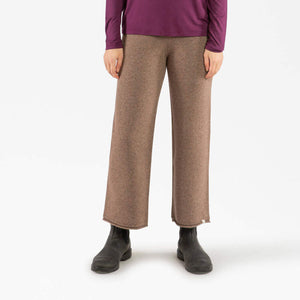 Womens Knitted Culottes - Organic Wool/Cotton (S, M, L)