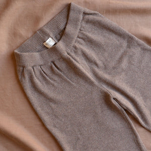 Womens Knitted Culottes - Organic Wool/Cotton (S, M, L)