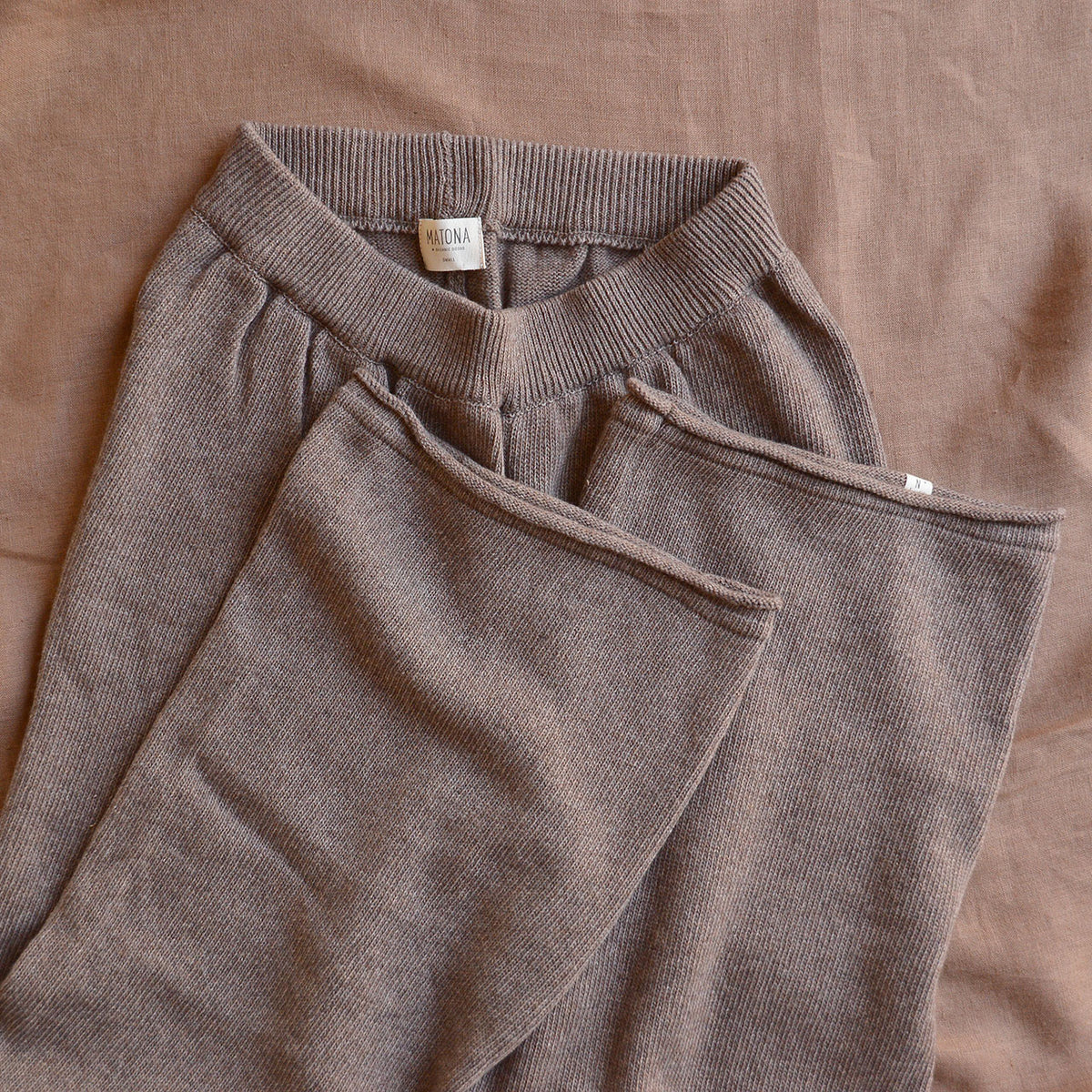 Womens Knitted Culottes - Organic Wool/Cotton (S, M, L)